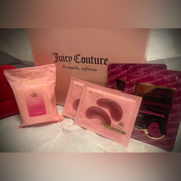 Juicy Couture Other - Juicy Couture NWT Facial Wipes, Under Eye & Facial Masks Bundle